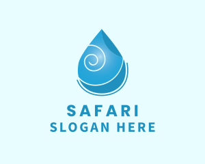 Disinfectant - Liquid Drinking Water logo design