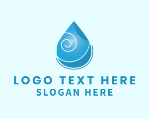 Liquid - Liquid Drinking Water logo design