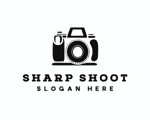 Shoot - Camera Minimalist Photography logo design