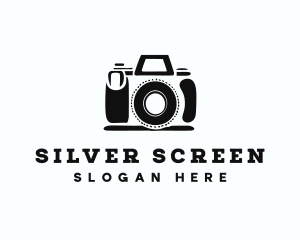 Vlogger - Camera Minimalist Photography logo design