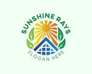 Solar Panel Power logo design