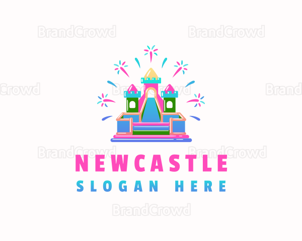 Castle Slide Inflatable Logo