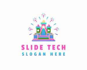 Slide - Castle Slide Inflatable logo design