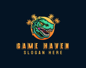 Wild Dinosaur Gaming logo design