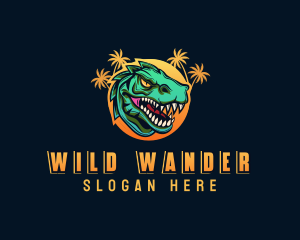 Wild Dinosaur Gaming logo design