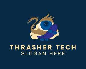 Thrasher - Skateboarding Eye Streetwear logo design