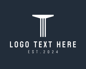 Banking - Architectural Firm Letter T logo design