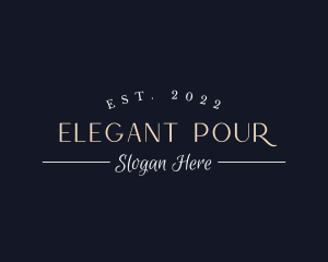 Elegant Salon Boutique logo design