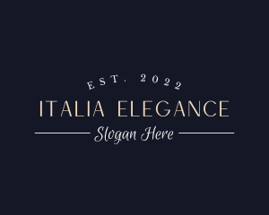 Elegant Salon Boutique logo design