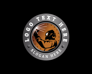 Metal - Industrial Metal Welder logo design