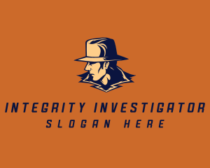 Investigator - Detective Investigator Hat logo design