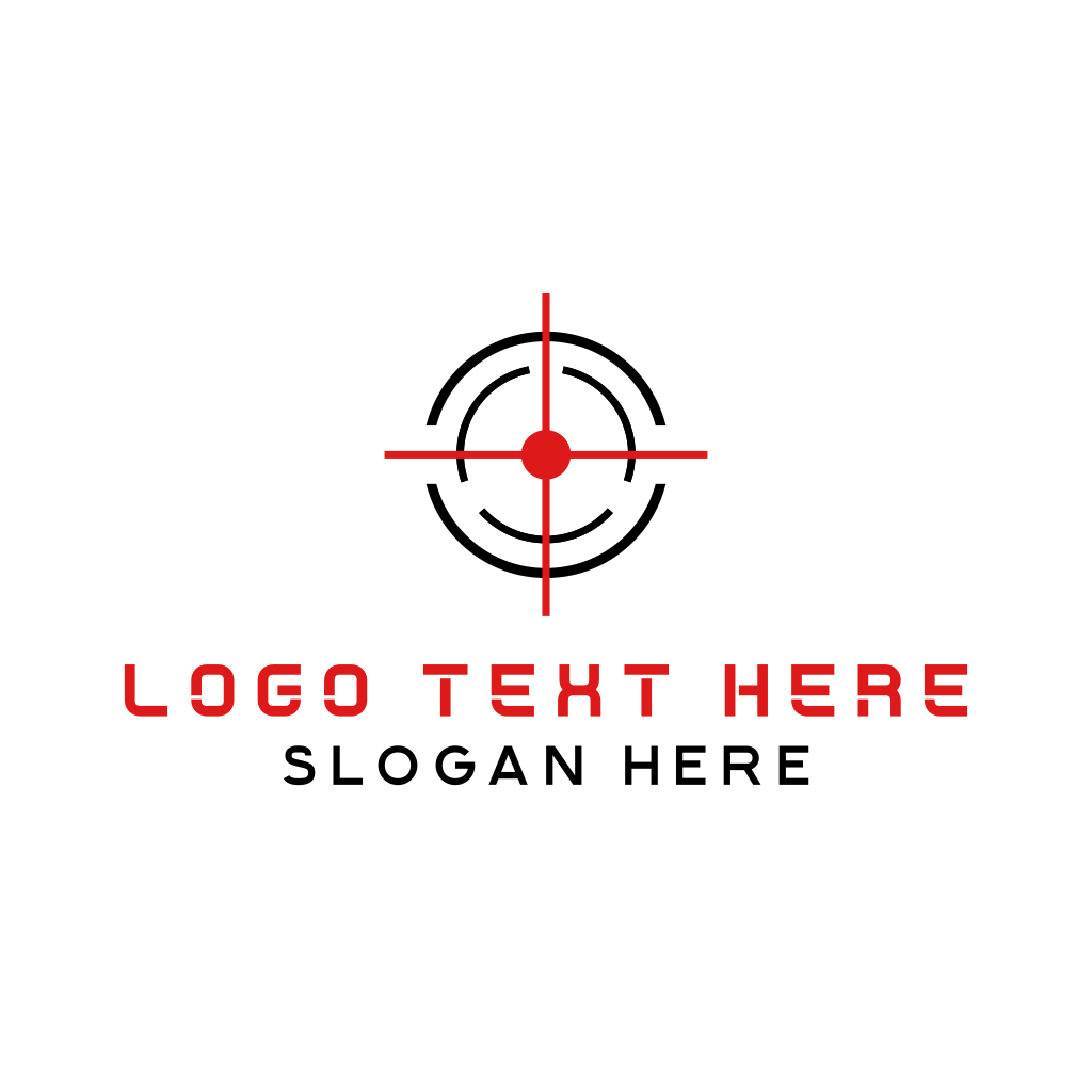 Target Crosshair Shooter Logo | BrandCrowd Logo Maker