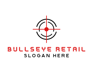 Target - Target Crosshair Shooter logo design