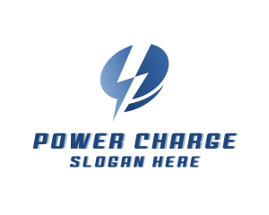 Lightning Electric Power logo design