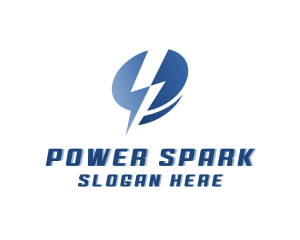 Lightning Electric Power logo design