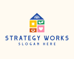 Montessori Toy Preschool logo design