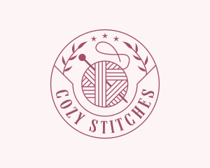 Handmade Crochet Knitting logo design