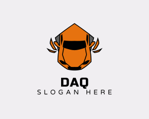 Driver - Fast Hexagon Car logo design