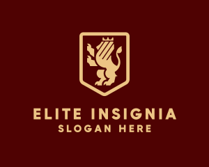 Insignia - Royal Lion Insignia logo design