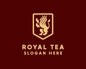 Royal Lion Insignia logo design