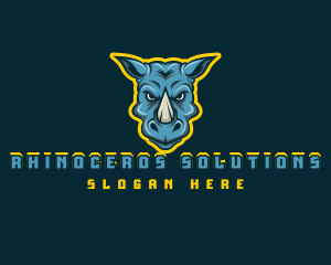 Rhinoceros - Rhino Gaming Avatar logo design