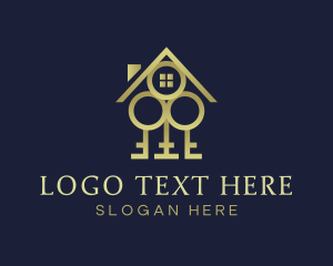 Mortgage - Key House Real Estate logo design