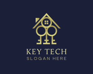 Key House Real Estate logo design