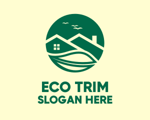 Eco Sky House logo design