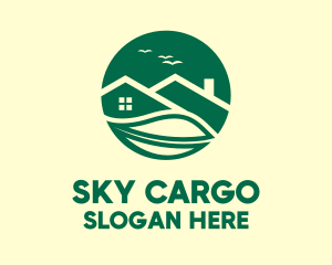 Eco Sky House logo design