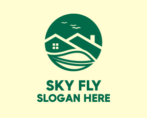 Eco Sky House logo design