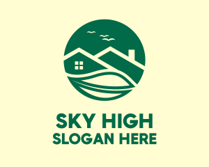 Eco Sky House logo design