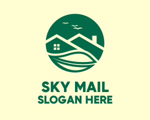 Eco Sky House logo design