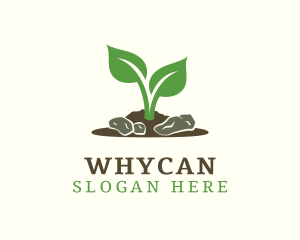 Produce - Gardening Soil Plant logo design
