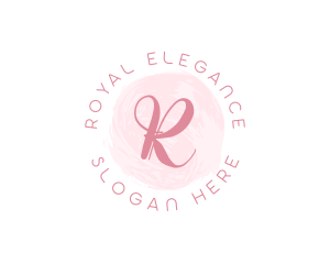 Watercolor Boutique Paint logo design