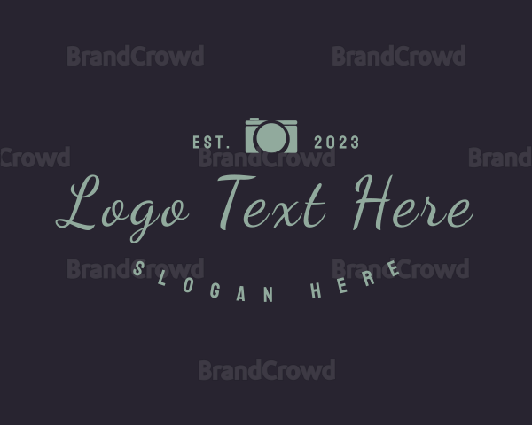 Camera Photography Vlogging Logo