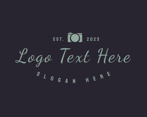 Blogging - Camera Photography Vlogging logo design