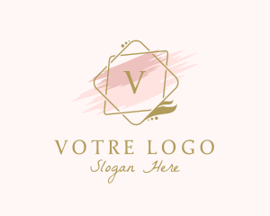 Luxury Makeup Boutique Logo