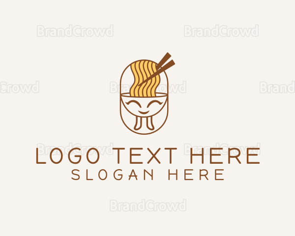 Fast Food Noodle Logo
