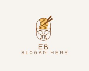 Fast Food Noodle Logo