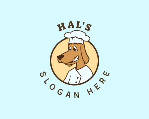 Chef Dog Toque Logo