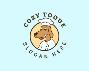 Chef Dog Toque logo design