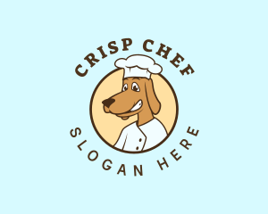 Chef Dog Toque logo design