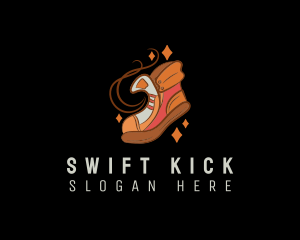 Cool Orange Shoe logo design