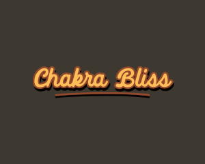 Retro Hipster Script logo design