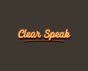 Retro Hipster Script logo design