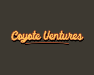 Retro Hipster Script logo design