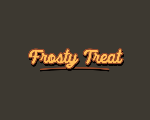 Retro Hipster Script logo design