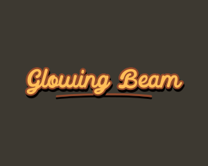 Retro Hipster Script logo design