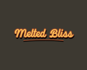 Retro Hipster Script logo design