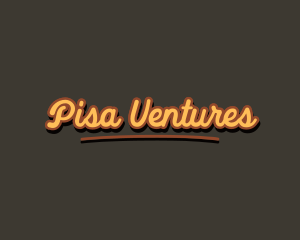 Retro Hipster Script logo design